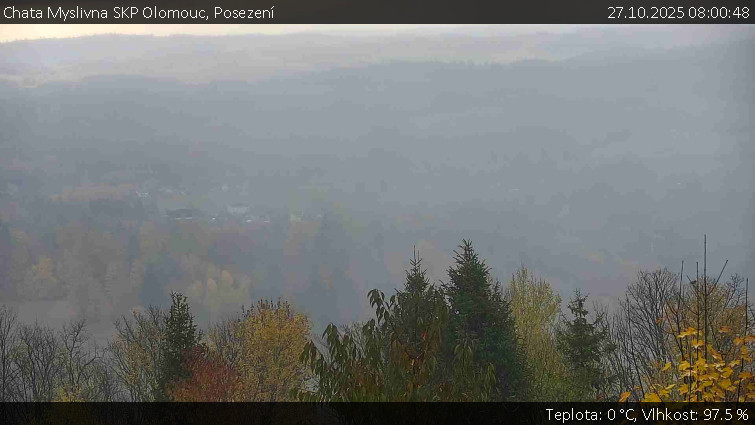 Chata Myslivna SKP Olomouc - Posezení - 27.10.2025 v 08:00 Chata Myslivna SKP Olomouc - Posezení - 27.10.2025 v 08:00