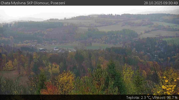 Chata Myslivna SKP Olomouc - Posezení - 28.10.2025 v 09:30 Chata Myslivna SKP Olomouc - Posezení - 28.10.2025 v 09:30