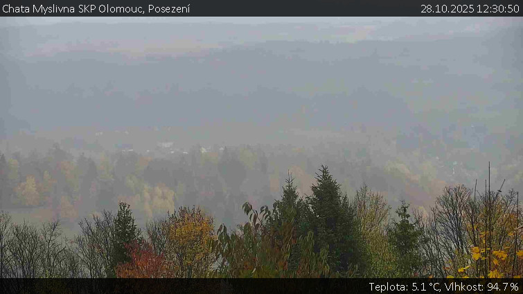 Chata Myslivna SKP Olomouc - Posezení - 28.10.2025 v 12:30 Chata Myslivna SKP Olomouc - Posezení - 28.10.2025 v 12:30