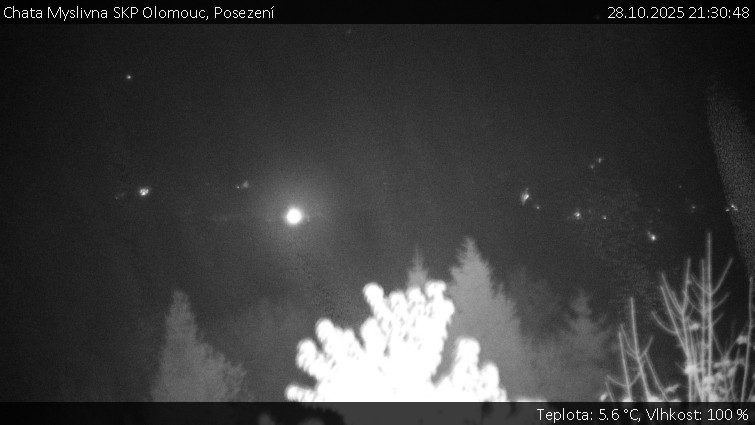Chata Myslivna SKP Olomouc - Posezení - 28.10.2025 v 21:30 Chata Myslivna SKP Olomouc - Posezení - 28.10.2025 v 21:30