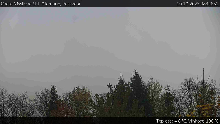 Chata Myslivna SKP Olomouc - Posezení - 29.10.2025 v 08:00 Chata Myslivna SKP Olomouc - Posezení - 29.10.2025 v 08:00