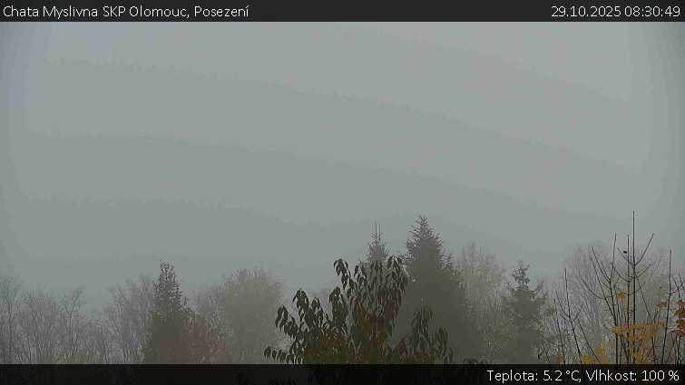 Chata Myslivna SKP Olomouc - Posezení - 29.10.2025 v 08:30 Chata Myslivna SKP Olomouc - Posezení - 29.10.2025 v 08:30