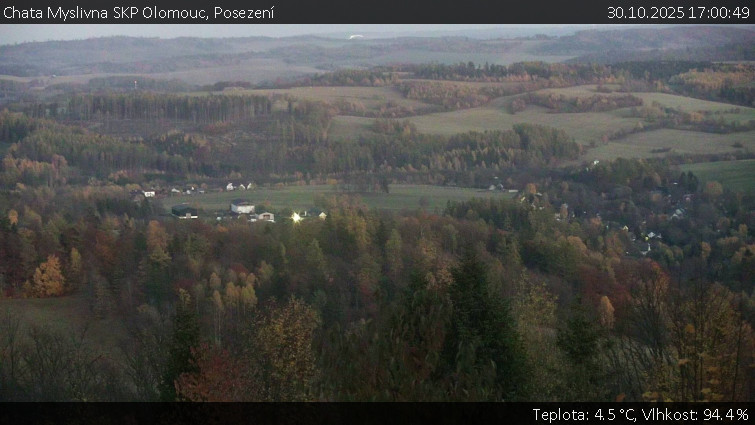 Chata Myslivna SKP Olomouc - Posezení - 30.10.2025 v 17:00 Chata Myslivna SKP Olomouc - Posezení - 30.10.2025 v 17:00