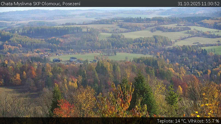 Chata Myslivna SKP Olomouc - Posezení - 31.10.2025 v 11:30 Chata Myslivna SKP Olomouc - Posezení - 31.10.2025 v 11:30