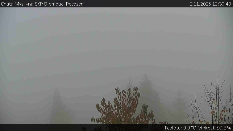 Chata Myslivna SKP Olomouc - Posezení - 2.11.2025 v 13:30 Chata Myslivna SKP Olomouc - Posezení - 2.11.2025 v 13:30