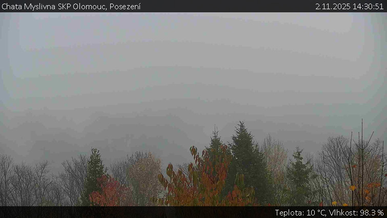 Chata Myslivna SKP Olomouc - Posezení - 2.11.2025 v 14:30 Chata Myslivna SKP Olomouc - Posezení - 2.11.2025 v 14:30