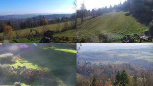 Chata Myslivna SKP Olomouc - Sdružený snímek okolí chaty Myslivna - 5.11.2024 v 12:01 Chata Myslivna SKP Olomouc - Sdružený snímek okolí chaty Myslivna - 5.11.2024 v 12:01