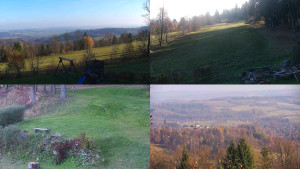 Chata Myslivna SKP Olomouc - Sdružený snímek okolí chaty Myslivna - 5.11.2024 v 14:01 Chata Myslivna SKP Olomouc - Sdružený snímek okolí chaty Myslivna - 5.11.2024 v 14:01