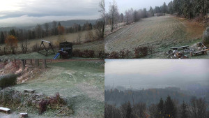 Chata Myslivna SKP Olomouc - Sdružený snímek okolí chaty Myslivna - 14.11.2024 v 07:01 Chata Myslivna SKP Olomouc - Sdružený snímek okolí chaty Myslivna - 14.11.2024 v 07:01