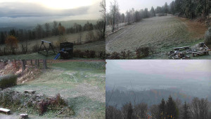 Chata Myslivna SKP Olomouc - Sdružený snímek okolí chaty Myslivna - 14.11.2024 v 08:01 Chata Myslivna SKP Olomouc - Sdružený snímek okolí chaty Myslivna - 14.11.2024 v 08:01