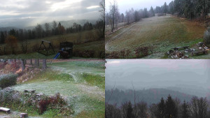 Chata Myslivna SKP Olomouc - Sdružený snímek okolí chaty Myslivna - 14.11.2024 v 09:01 Chata Myslivna SKP Olomouc - Sdružený snímek okolí chaty Myslivna - 14.11.2024 v 09:01