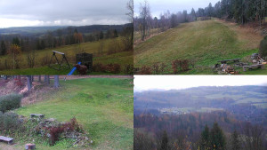 Chata Myslivna SKP Olomouc - Sdružený snímek okolí chaty Myslivna - 14.11.2024 v 11:01 Chata Myslivna SKP Olomouc - Sdružený snímek okolí chaty Myslivna - 14.11.2024 v 11:01