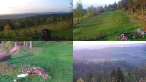 Chata Myslivna SKP Olomouc - Sdružený snímek okolí chaty Myslivna - 30.4.2025 v 06:01 Chata Myslivna SKP Olomouc - Sdružený snímek okolí chaty Myslivna - 30.4.2025 v 06:01