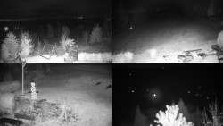 Sdružený snímek okolí chaty Myslivna