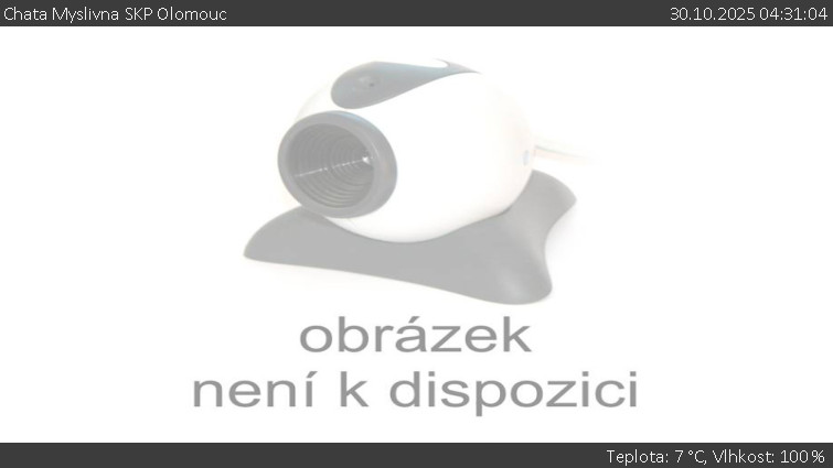 Chata Myslivna SKP Olomouc - Sdružený snímek okolí chaty Myslivna - 30.10.2025 v 04:31 Chata Myslivna SKP Olomouc - Sdružený snímek okolí chaty Myslivna - 30.10.2025 v 04:31