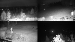 Sdružený snímek okolí chaty Myslivna