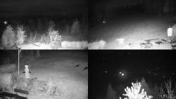 Sdružený snímek okolí chaty Myslivna