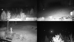 Sdružený snímek okolí chaty Myslivna