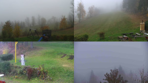 Chata Myslivna SKP Olomouc - Sdružený snímek okolí chaty Myslivna - 2.11.2025 v 09:01 Chata Myslivna SKP Olomouc - Sdružený snímek okolí chaty Myslivna - 2.11.2025 v 09:01