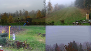 Chata Myslivna SKP Olomouc - Sdružený snímek okolí chaty Myslivna - 2.11.2025 v 10:01 Chata Myslivna SKP Olomouc - Sdružený snímek okolí chaty Myslivna - 2.11.2025 v 10:01