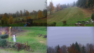 Chata Myslivna SKP Olomouc - Sdružený snímek okolí chaty Myslivna - 2.11.2025 v 11:31 Chata Myslivna SKP Olomouc - Sdružený snímek okolí chaty Myslivna - 2.11.2025 v 11:31