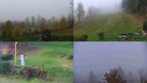 Chata Myslivna SKP Olomouc - Sdružený snímek okolí chaty Myslivna - 2.11.2025 v 13:01 Chata Myslivna SKP Olomouc - Sdružený snímek okolí chaty Myslivna - 2.11.2025 v 13:01