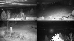 Sdružený snímek okolí chaty Myslivna