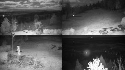 Sdružený snímek okolí chaty Myslivna