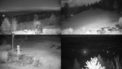 Sdružený snímek okolí chaty Myslivna