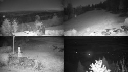 Sdružený snímek okolí chaty Myslivna