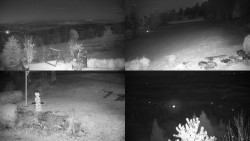 Sdružený snímek okolí chaty Myslivna