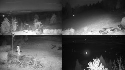 Sdružený snímek okolí chaty Myslivna