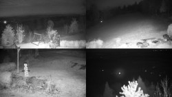 Sdružený snímek okolí chaty Myslivna