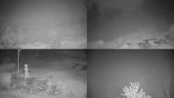 Sdružený snímek okolí chaty Myslivna