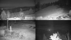 Sdružený snímek okolí chaty Myslivna