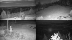 Sdružený snímek okolí chaty Myslivna