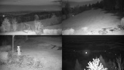 Sdružený snímek okolí chaty Myslivna