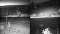 Sdružený snímek okolí chaty Myslivna