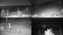 Sdružený snímek okolí chaty Myslivna