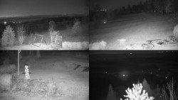 Sdružený snímek okolí chaty Myslivna