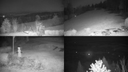 Sdružený snímek okolí chaty Myslivna