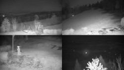 Sdružený snímek okolí chaty Myslivna