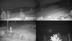 Sdružený snímek okolí chaty Myslivna