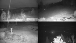 Sdružený snímek okolí chaty Myslivna