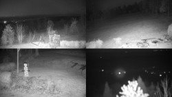 Sdružený snímek okolí chaty Myslivna