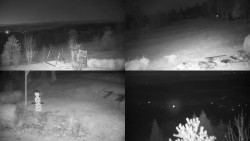 Sdružený snímek okolí chaty Myslivna