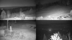 Sdružený snímek okolí chaty Myslivna