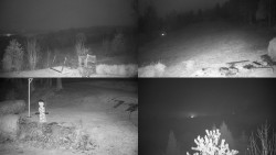 Sdružený snímek okolí chaty Myslivna