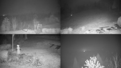 Sdružený snímek okolí chaty Myslivna