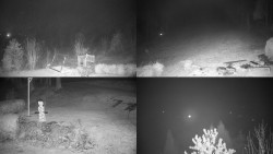 Sdružený snímek okolí chaty Myslivna